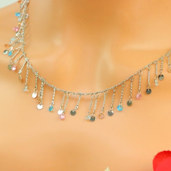 "New Beautiful Design Necklace Chain for Women/Girls, Gift, N771 - Picture 3 of 10